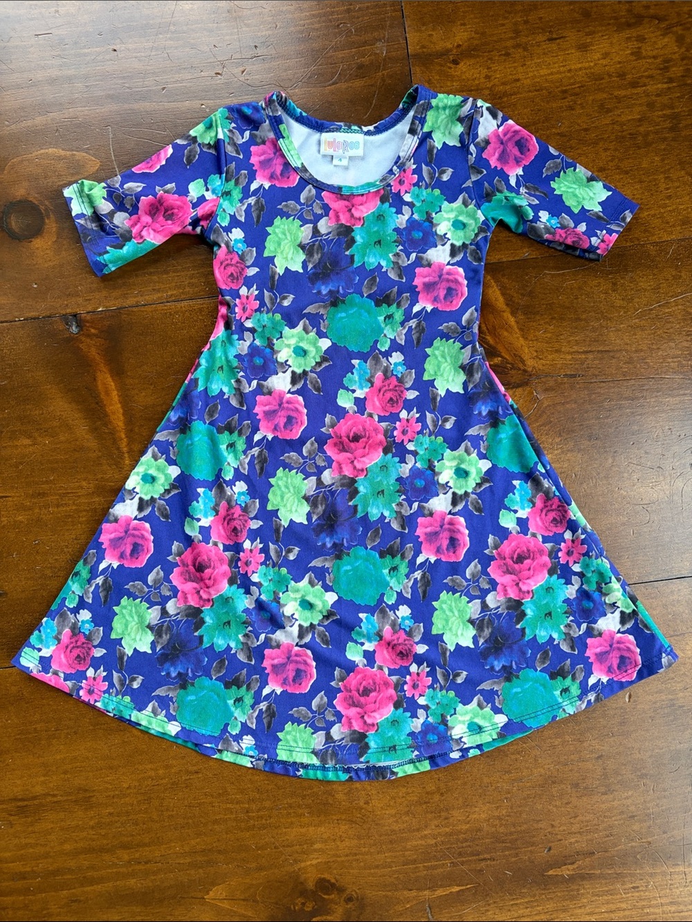 LuLaRoe Girls Dress Sz 4